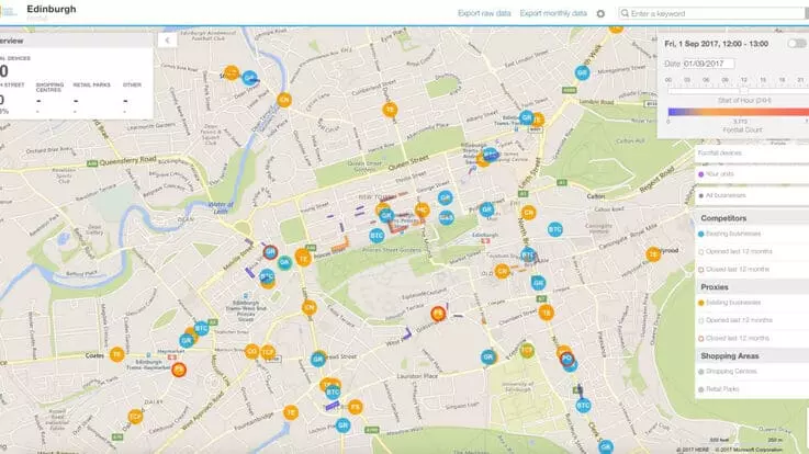 Porfolio de Consultoría Soluciones y Servicios: Caso de Éxito Footfall Analytics